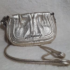 BMakowsky Metallic Gold Shoulder/Crossbody